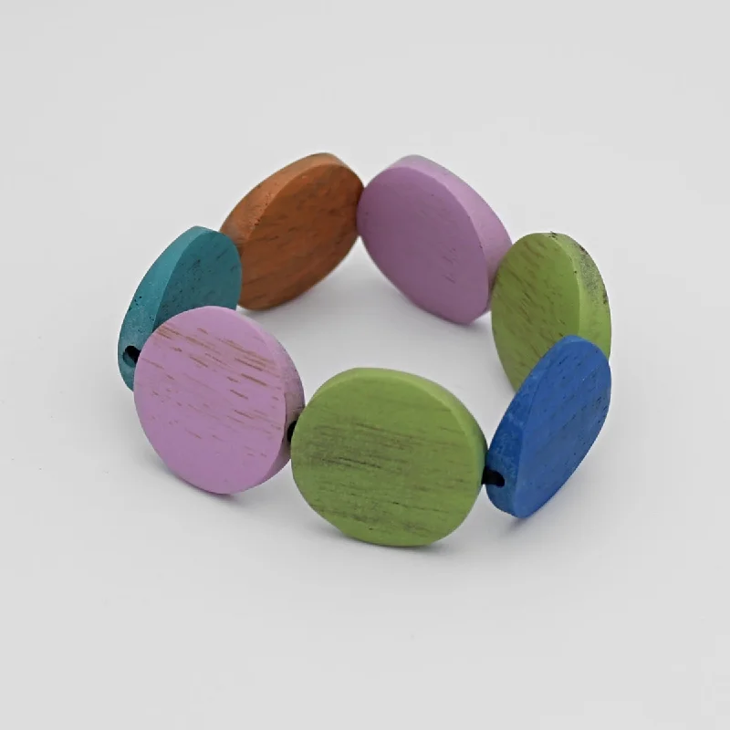 Eco-Friendly Sustainable Jewelry For Conscious Buyers Multi Pastel Charmaine Bracelet Eco-Friendly Sustainable Jewelry For Conscious Buyers Multi Pastel Charmaine Bracelet
