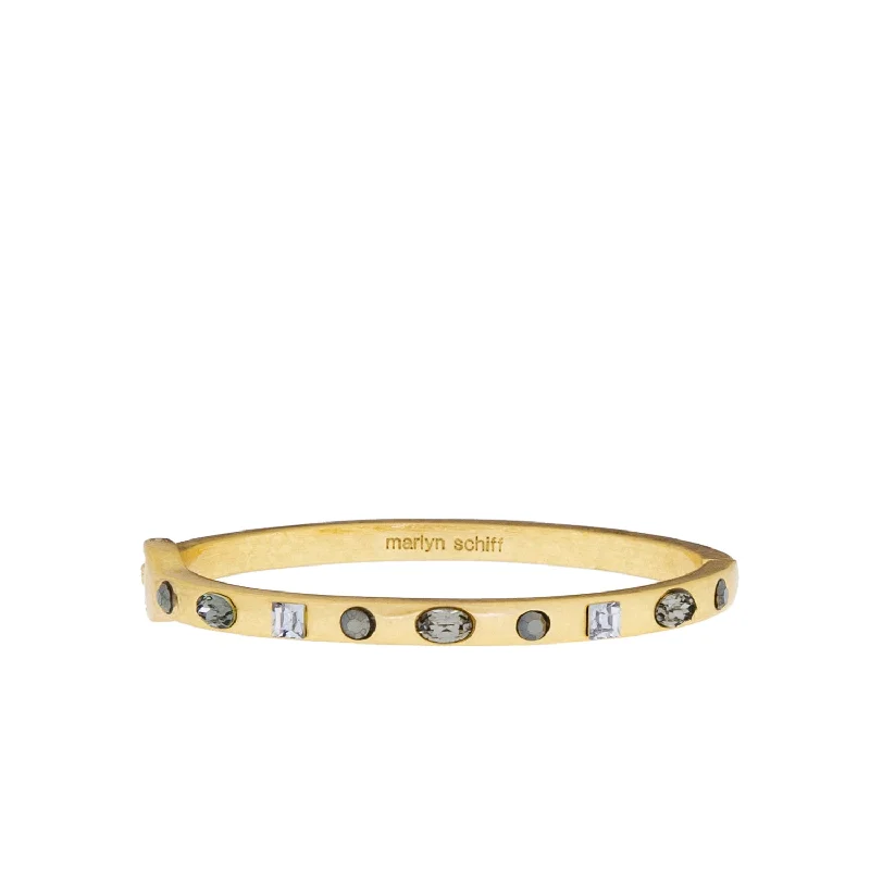 Elevate Your Outfit With Discounted Statement Jewelry multi shape crystal bangle