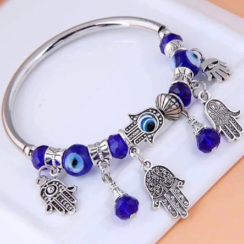 Personalized Jewelry Sale – Meaningful Gifts At Great Prices Naitika Arts Silver Plated Evil Eye Bracelet Personalized Jewelry Sale – Meaningful Gifts At Great Prices Naitika Arts Silver Plated Evil Eye Bracelet