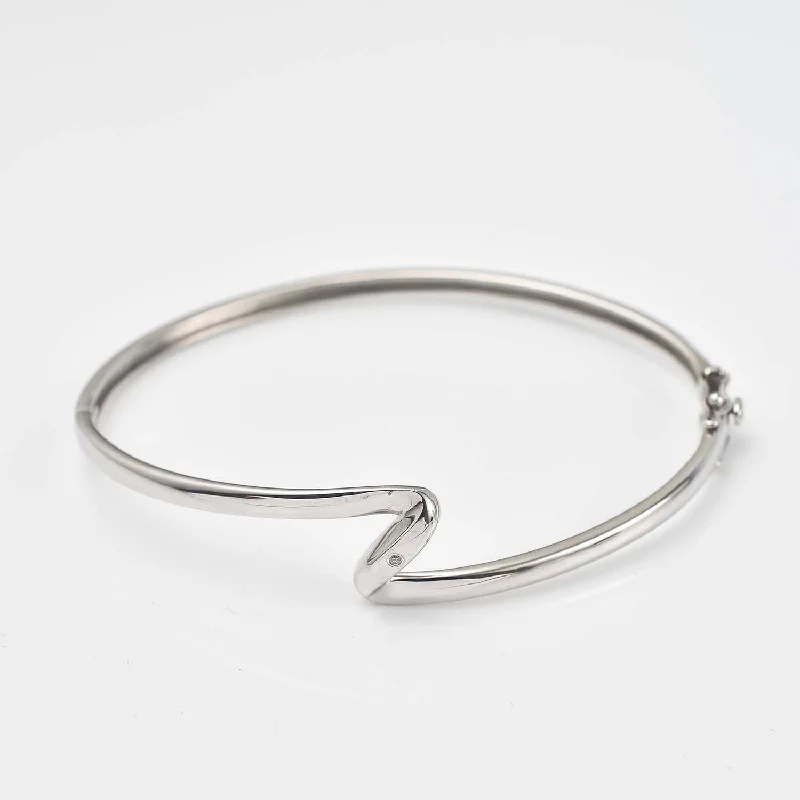 Don't Miss Our Biggest Jewelry Sale Of The Season Oceanic Wave Diamond Bangle