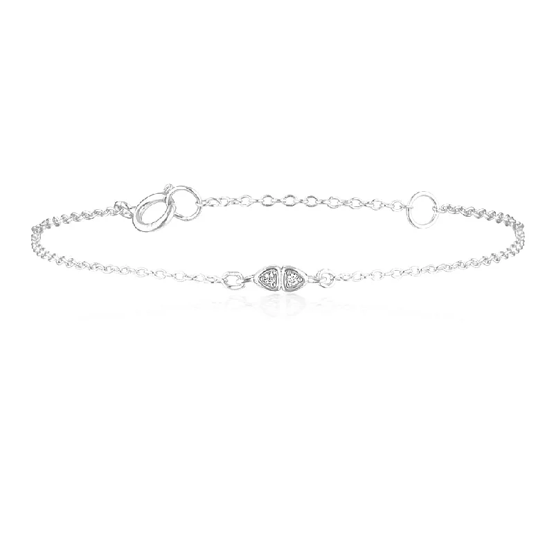 Exclusive Jewelry Sale – Sparkle For Less Peyton Bracelet Silver
