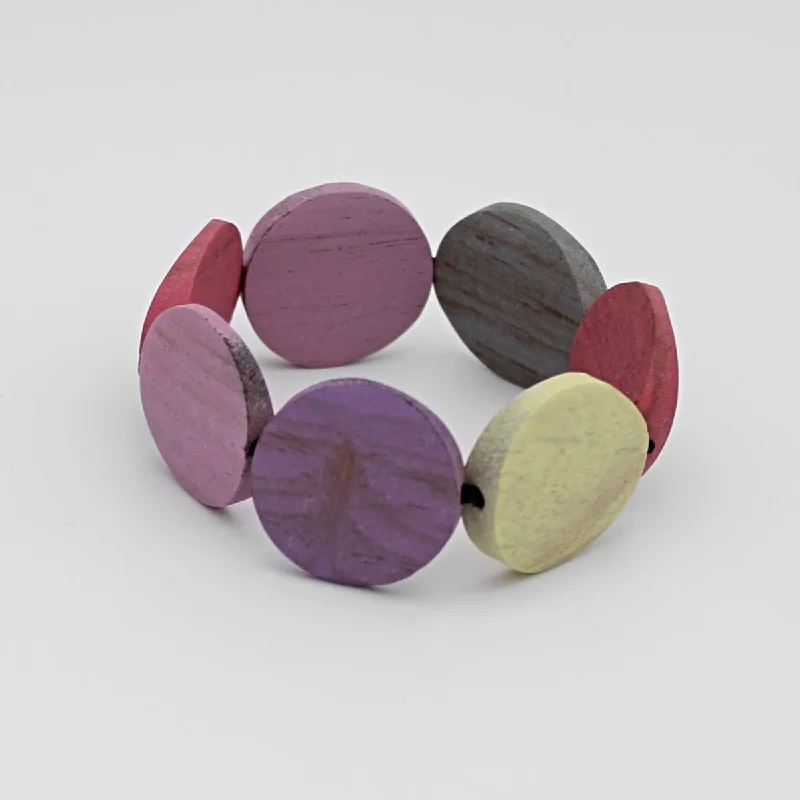 Modern Statement Jewelry For Bold Styling Pink Pastel Charmaine Bracelet