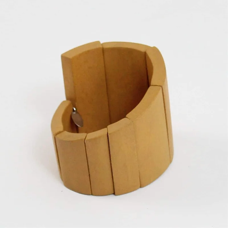 Holiday Jewelry Sale – Perfect Gifts At The Best Prices Round Wooden Geometric Bracelet Yellow Holiday Jewelry Sale – Perfect Gifts At The Best Prices Round Wooden Geometric Bracelet Yellow