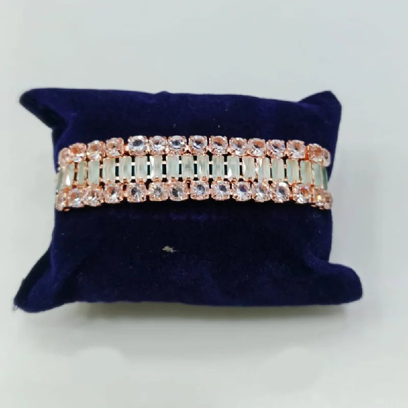 Big Discounts On Elegant Jewelry Collections Tip Top Jewellers Rose Gold Plated Crystal Stone Bracelet Big Discounts On Elegant Jewelry Collections Tip Top Jewellers Rose Gold Plated Crystal Stone Bracelet