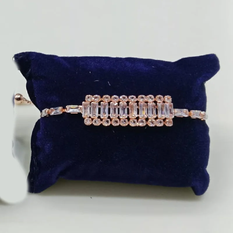 High-End Jewelry, Now More Affordable Than Ever Tip Top Jewellers Rose Gold Plated Crystal Stone Bracelet High-End Jewelry, Now More Affordable Than Ever Tip Top Jewellers Rose Gold Plated Crystal Stone Bracelet
