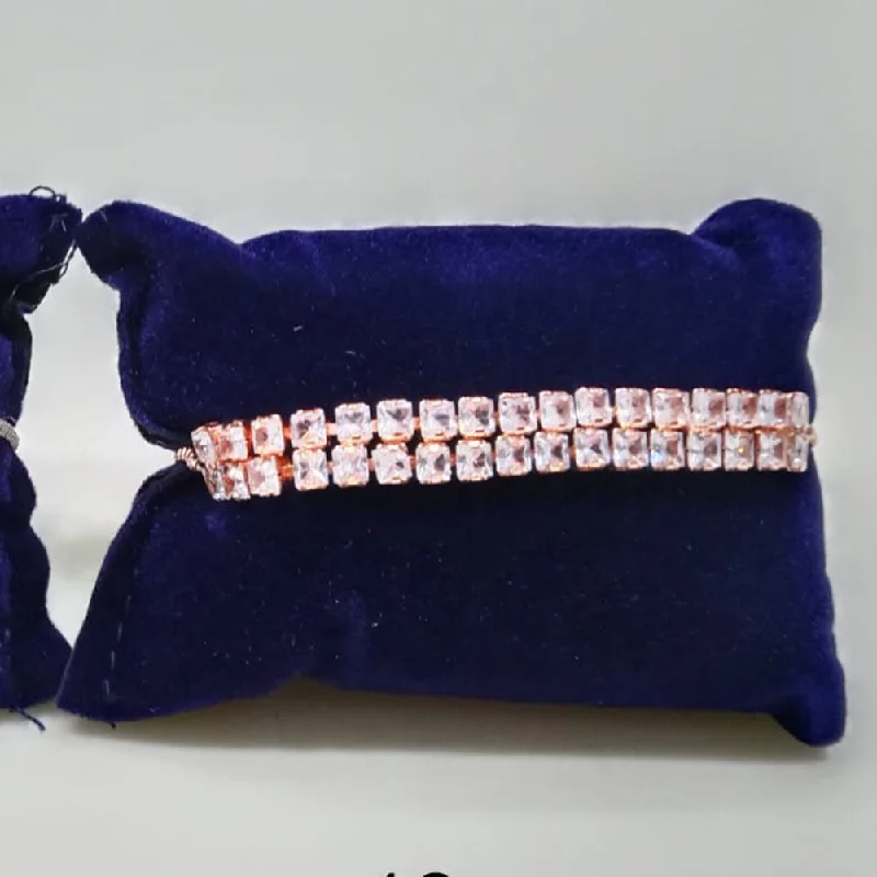 Get Your Favorite Jewelry At The Best Price Tip Top Jewellers Rose Gold Plated Crystal Stone Bracelet Get Your Favorite Jewelry At The Best Price Tip Top Jewellers Rose Gold Plated Crystal Stone Bracelet