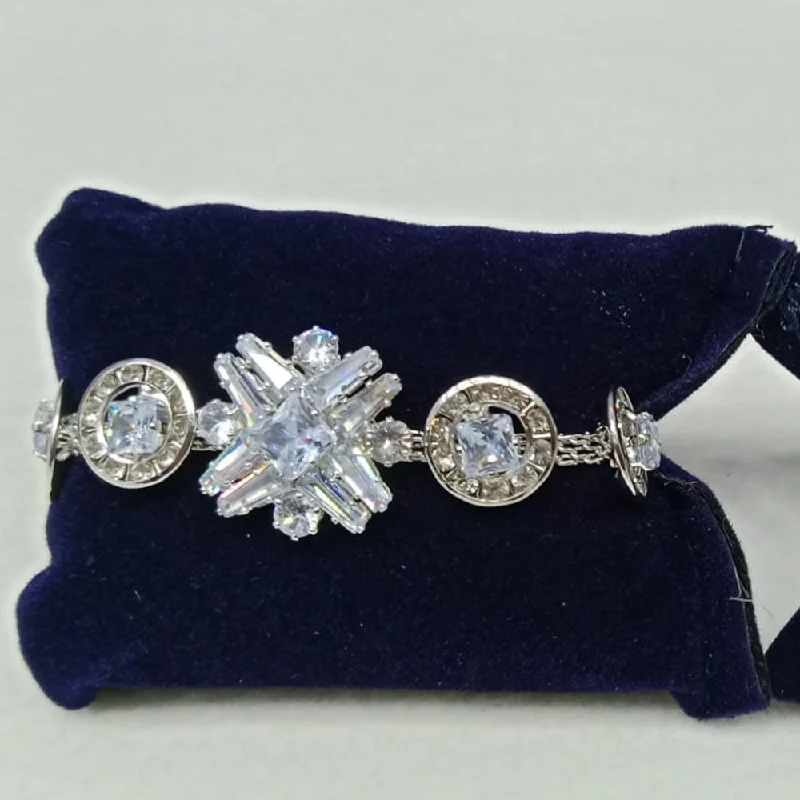 Fashion-Forward Jewelry At Incredible Prices Tip Top Jewellers Silver Plated Crystal Stone Bracelet Fashion-Forward Jewelry At Incredible Prices Tip Top Jewellers Silver Plated Crystal Stone Bracelet