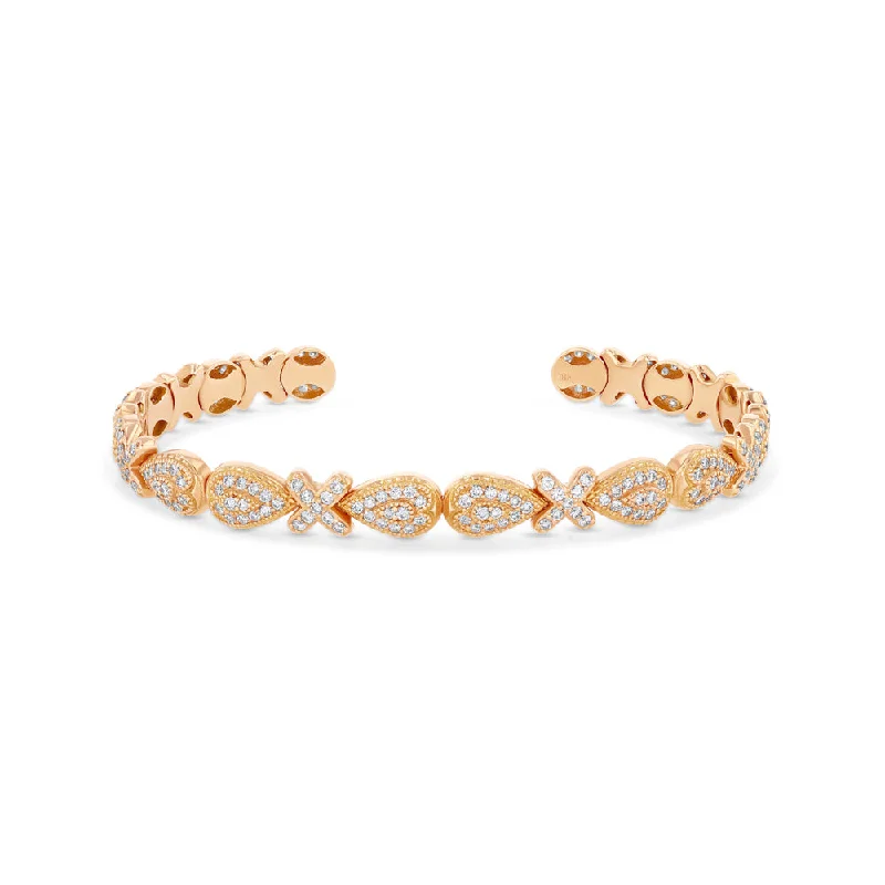 Limited-Stock Jewelry Sale – Shop Before It's Gone XOXO 18k Rose Gold Flexible Bangle Limited-Stock Jewelry Sale – Shop Before It's Gone XOXO 18k Rose Gold Flexible Bangle