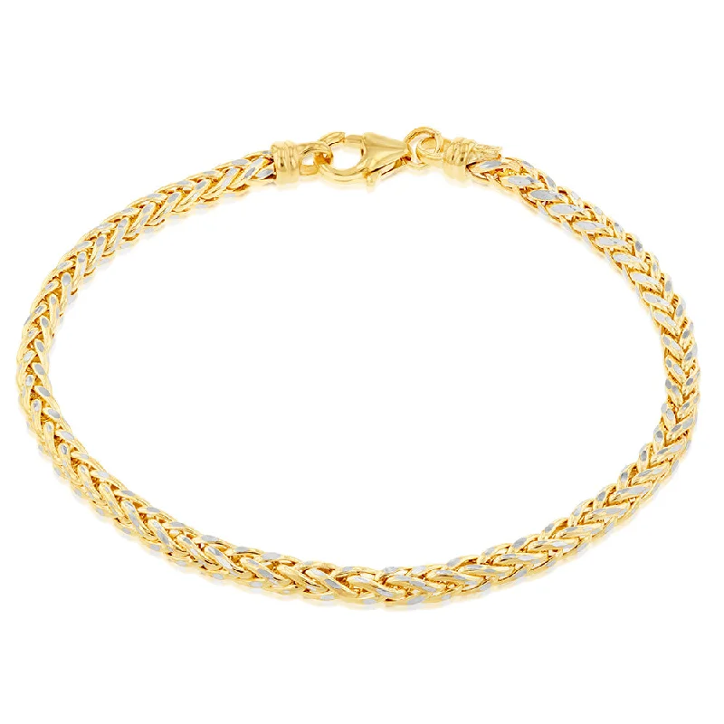 Timeless Beauty, Unbeatable Deals – Jewelry Sale On 9ct Yellow Gold Fancy 19cm Bracelet