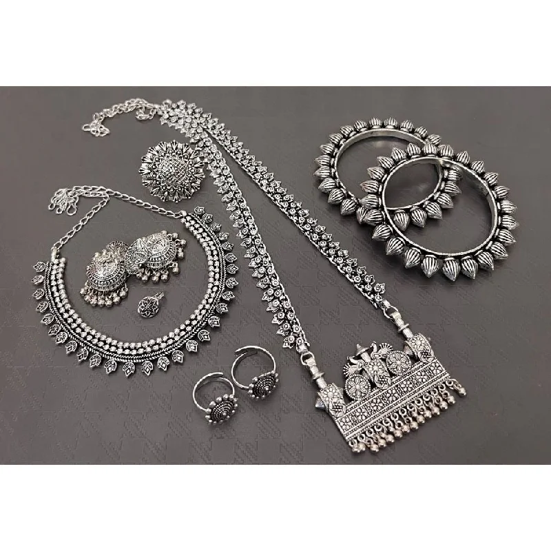 Your Dream Jewelry At Dream Prices Akruti Collection Oxidised Plated Combo Set