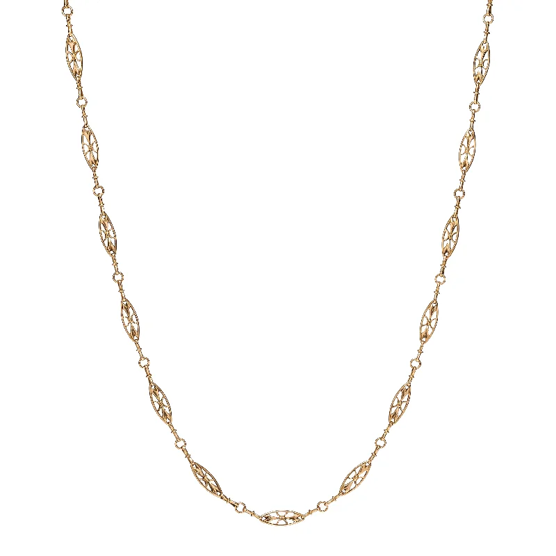 Personalized Jewelry Sale – Meaningful Gifts At Great Prices Antique Art Nouveau 18k Motif Chain- 32" Personalized Jewelry Sale – Meaningful Gifts At Great Prices Antique Art Nouveau 18k Motif Chain- 32"