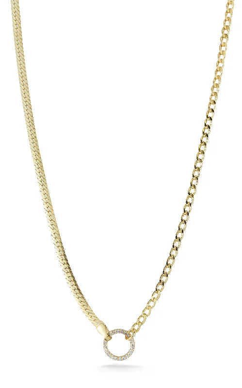 Jewelry Sale Bonanza – Grab Your Sparkle Now Cuban X Snake Chain Necklace