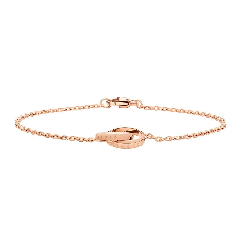 High-End Sparkle, Low-End Prices – Jewelry Sale Live Daniel Wellington Rose Gold Plated Stainless Steel Elan Unity 175mm Bracelet