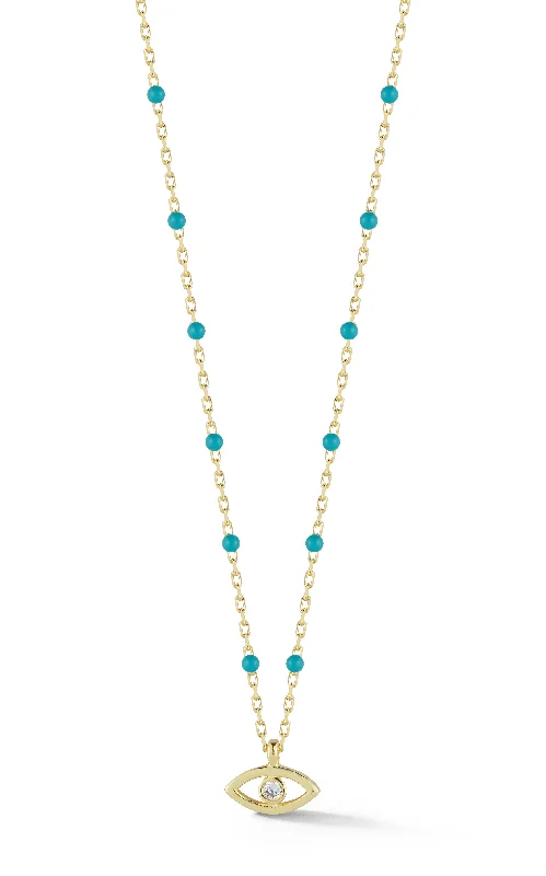 Affordable Glamour – Must-Have Jewelry At Special Rates Enamel Beaded Evil Eye Necklace Affordable Glamour – Must-Have Jewelry At Special Rates Enamel Beaded Evil Eye Necklace