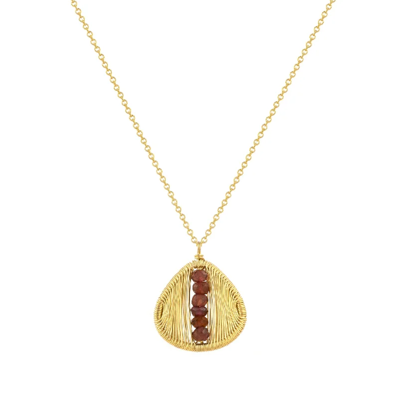 Best Jewelry Deals – Shop Premium Pieces At Great Prices Garnet Cocoon Necklace - 14k Gold Fill + Garnet Best Jewelry Deals – Shop Premium Pieces At Great Prices Garnet Cocoon Necklace - 14k Gold Fill + Garnet