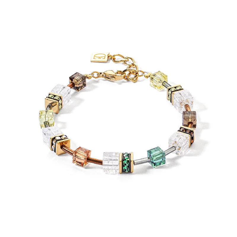 Jewelry Sale Alert – Shop Timeless Elegance Today GeoCUBE® Iconic Nature bracelet brown-white