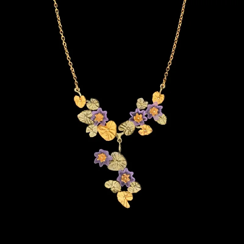 Elegant Jewelry Styles At Budget-Friendly Prices Giverny Water Lilies Necklace