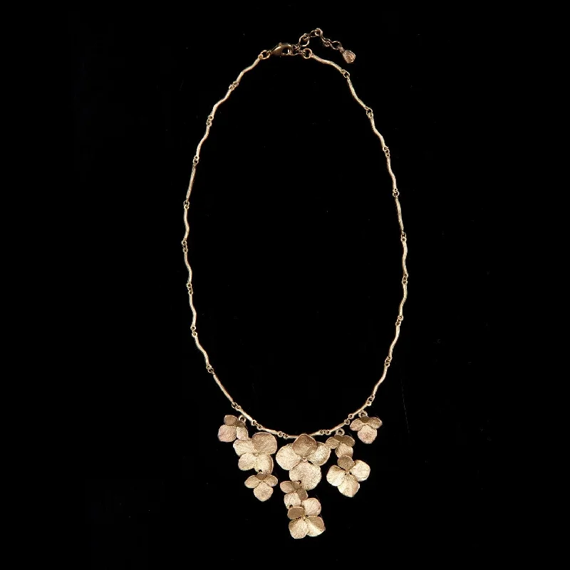 Shine Bright With Our Special Jewelry Promotions Hydrangea Necklace - Contour