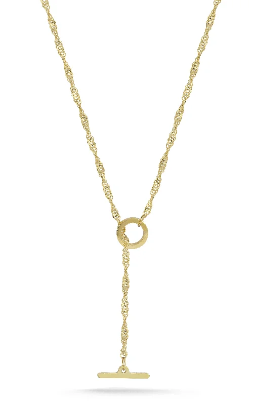 Unmissable Jewelry Clearance – Final Reductions Italian Gold 14K Singapore Toggle Necklace Unmissable Jewelry Clearance – Final Reductions Italian Gold 14K Singapore Toggle Necklace