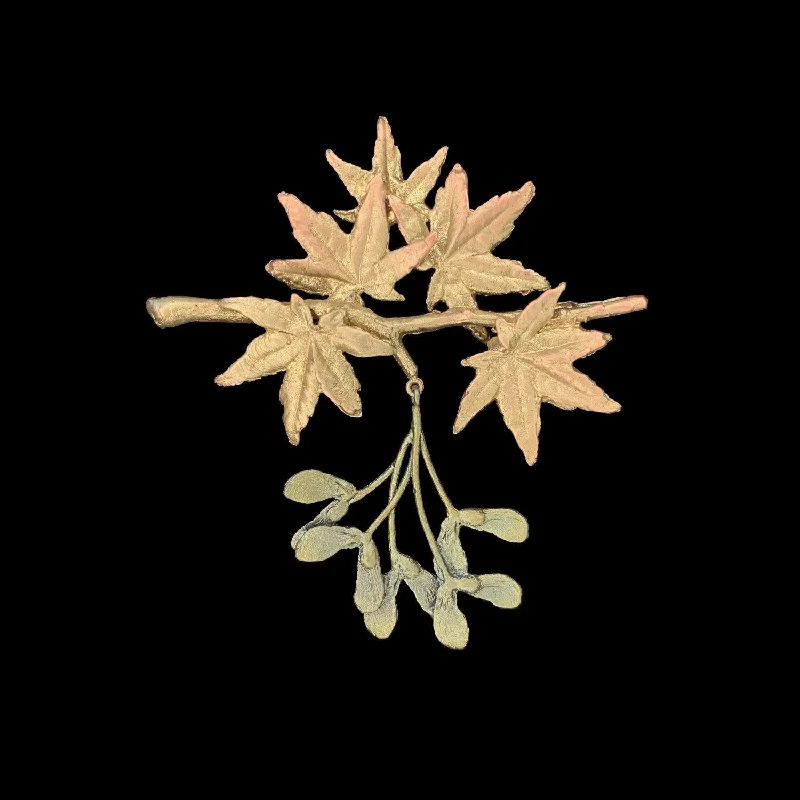 Limited-Time Jewelry Sale – Elegant Styles At Less Japanese Maple Brooch - Statement