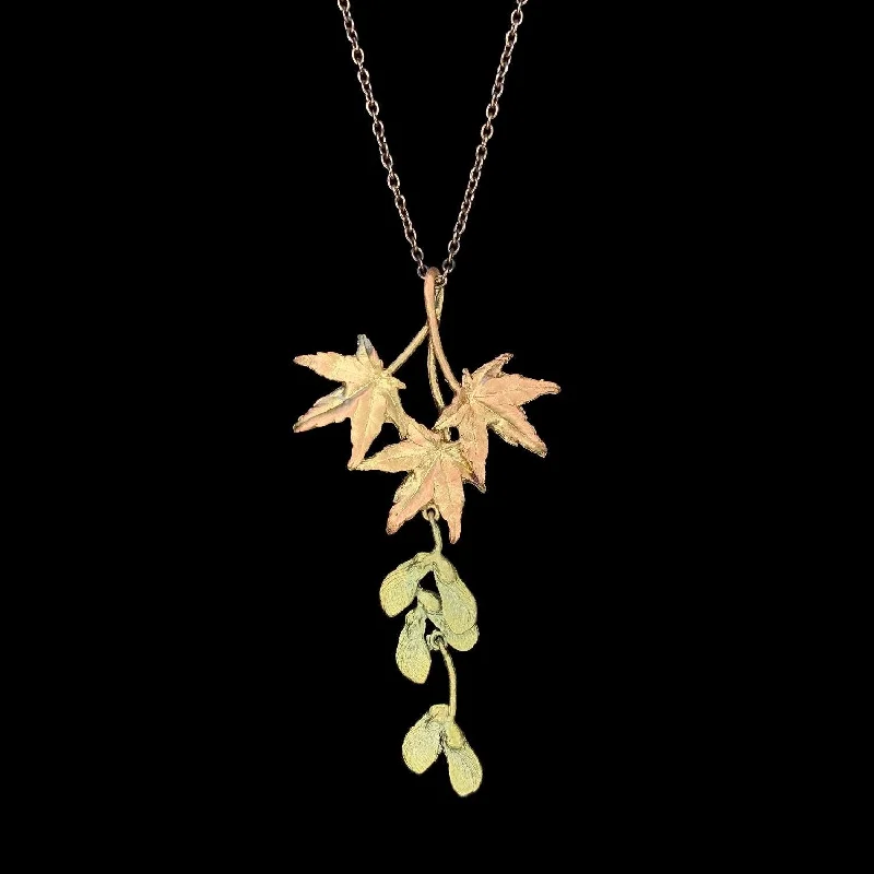 Best-Selling Jewelry Now Available At Special Deals Japanese Maple Pendant - Leaf Drop