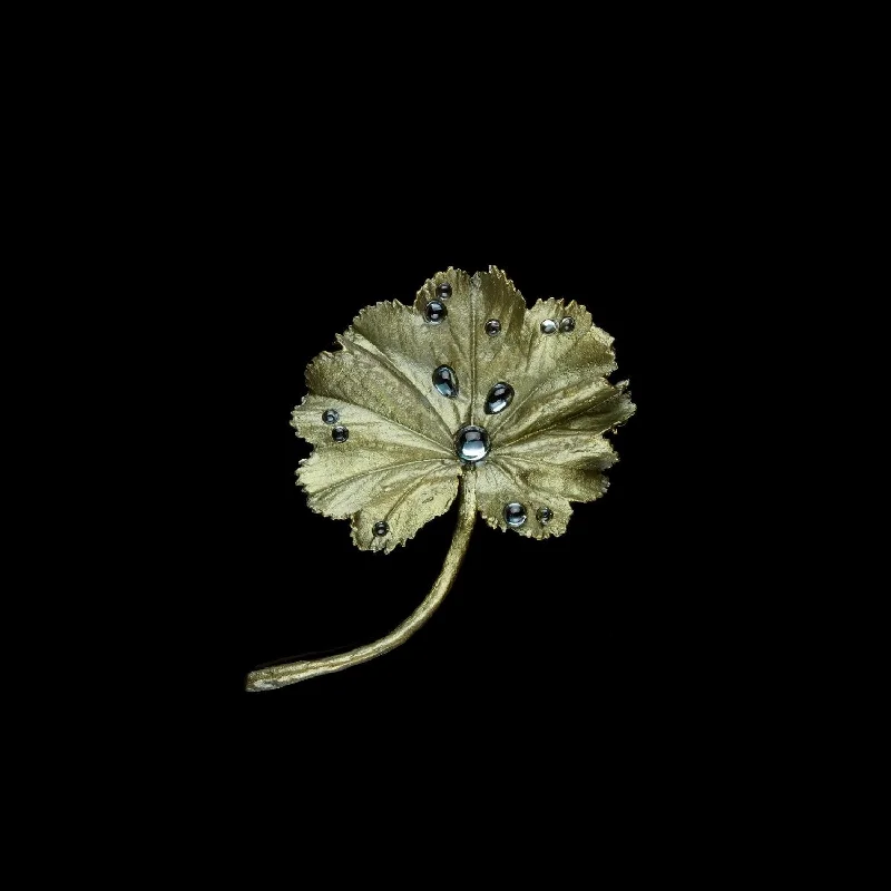 Discounted Luxury Jewelry – Shine Without The Splurge Lady's Mantle Brooch