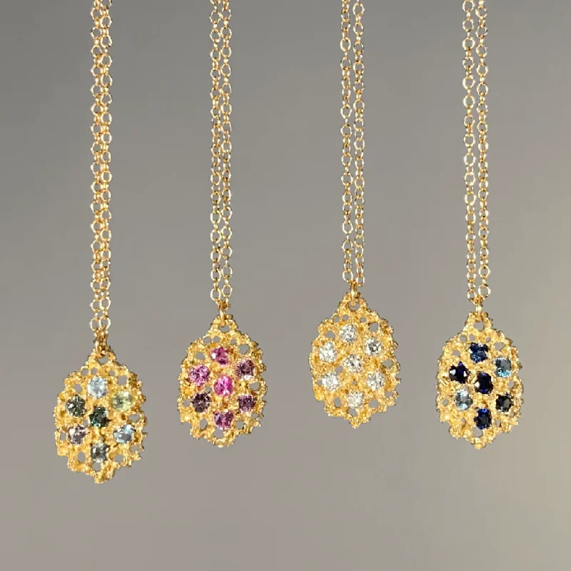 Delicate Crystal Jewelry For Sophisticated Charm Lemon Drop Necklace - 14ky Gold, Sapphire, Peridot + Aquamarine Delicate Crystal Jewelry For Sophisticated Charm Lemon Drop Necklace - 14ky Gold, Sapphire, Peridot + Aquamarine