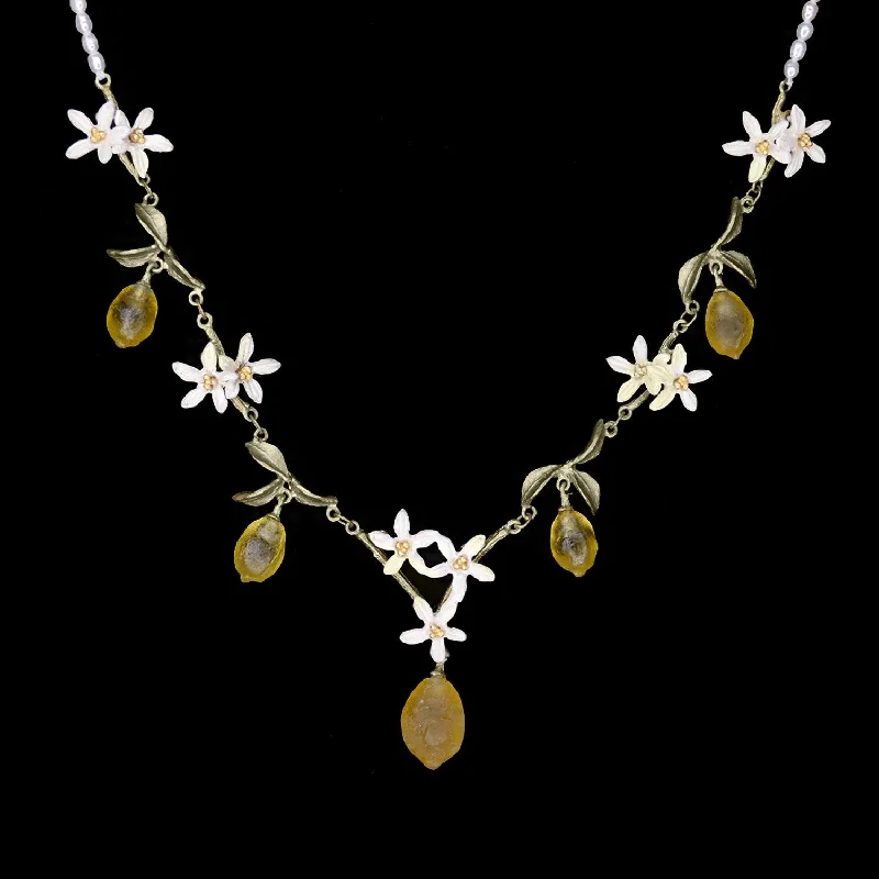 Affordable Luxury Jewelry For Every Occasion Lemon Drop Necklace - Pearls