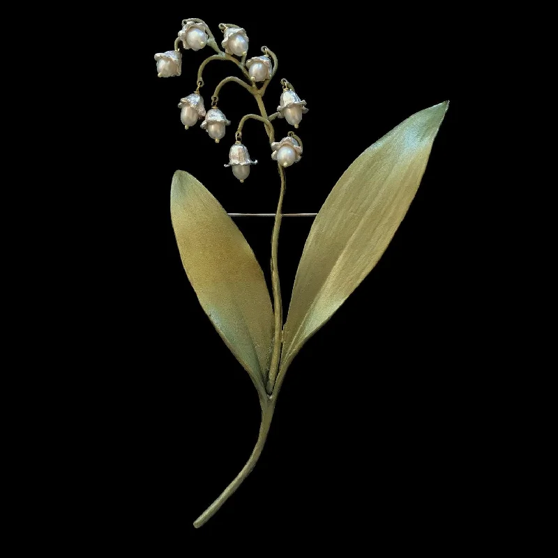 Limited-Time Offer On Elegant Jewelry Pieces Lily of the Valley Brooch - Exclusive