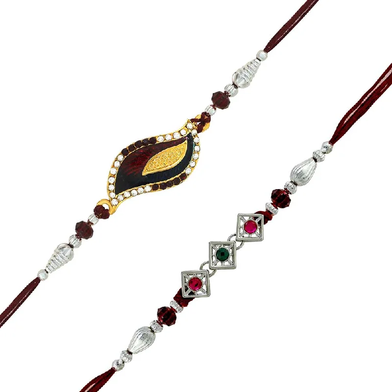 Best Jewelry Sale – Shop Exclusive Designs Now Mahi Combo of Designer Rakhis for Men (RCO1105355M)