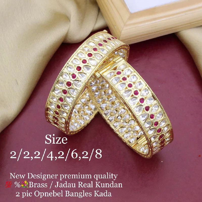 Special Sale On Handcrafted Jewelry – Shop Today Manisha Gold Plated Openable Kada