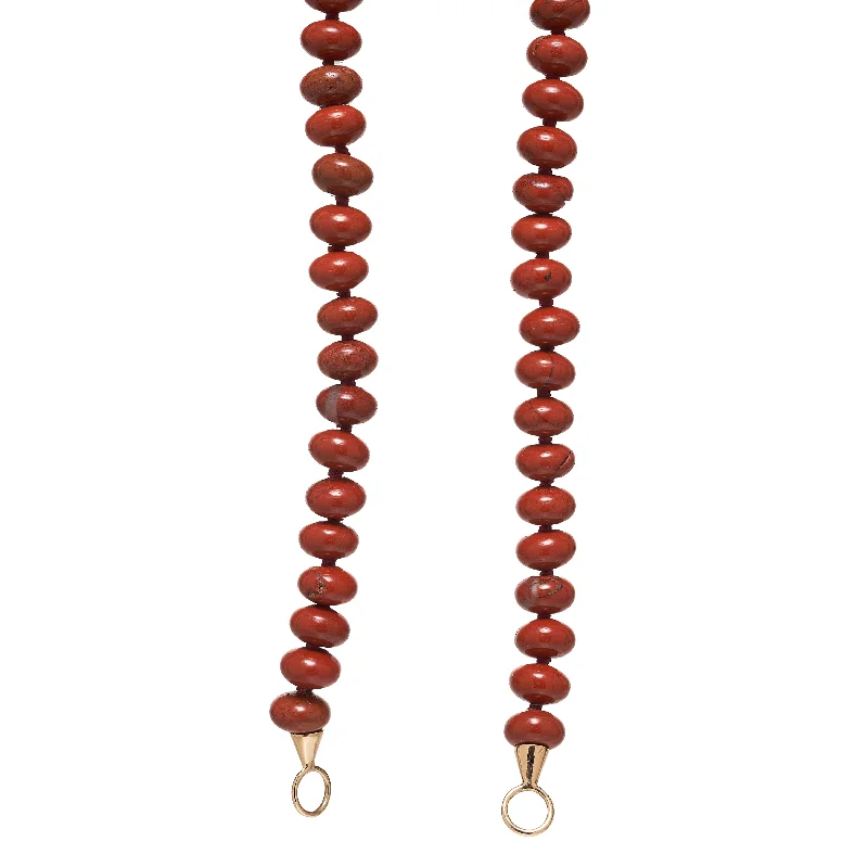 Don't Miss Our Biggest Jewelry Sale Of The Season Marla Aaron 14k Red Jasper Rondelle Strand - 8mm Don't Miss Our Biggest Jewelry Sale Of The Season Marla Aaron 14k Red Jasper Rondelle Strand - 8mm