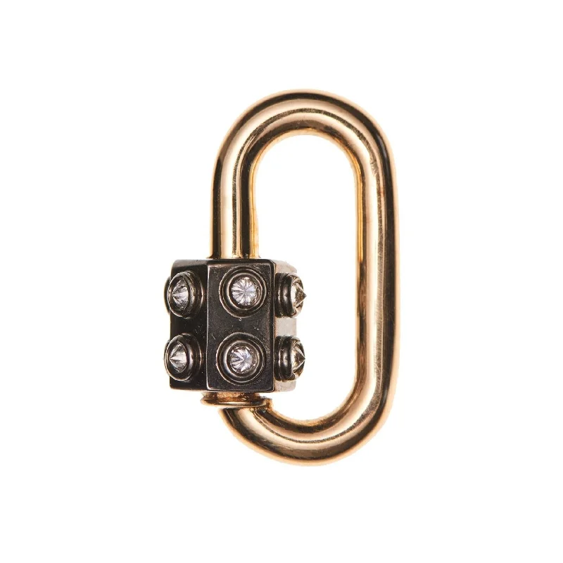 Final Call For Exquisite Jewelry At Reduced Rates Marla Aaron 14k Yellow Gold & Diamond Chubby Medium Consuelo Lock Final Call For Exquisite Jewelry At Reduced Rates Marla Aaron 14k Yellow Gold & Diamond Chubby Medium Consuelo Lock