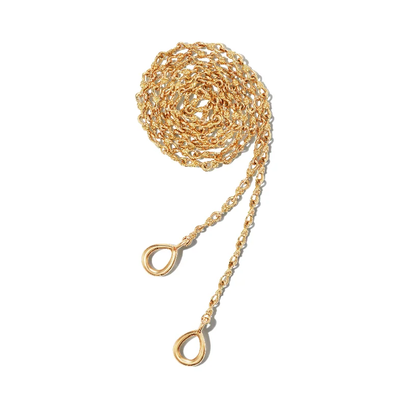 Bestselling Jewelry At Special Promotional Rates Marla Aaron 18k Gold Handmade 7mm Lover's Knot Chain Bestselling Jewelry At Special Promotional Rates Marla Aaron 18k Gold Handmade 7mm Lover's Knot Chain