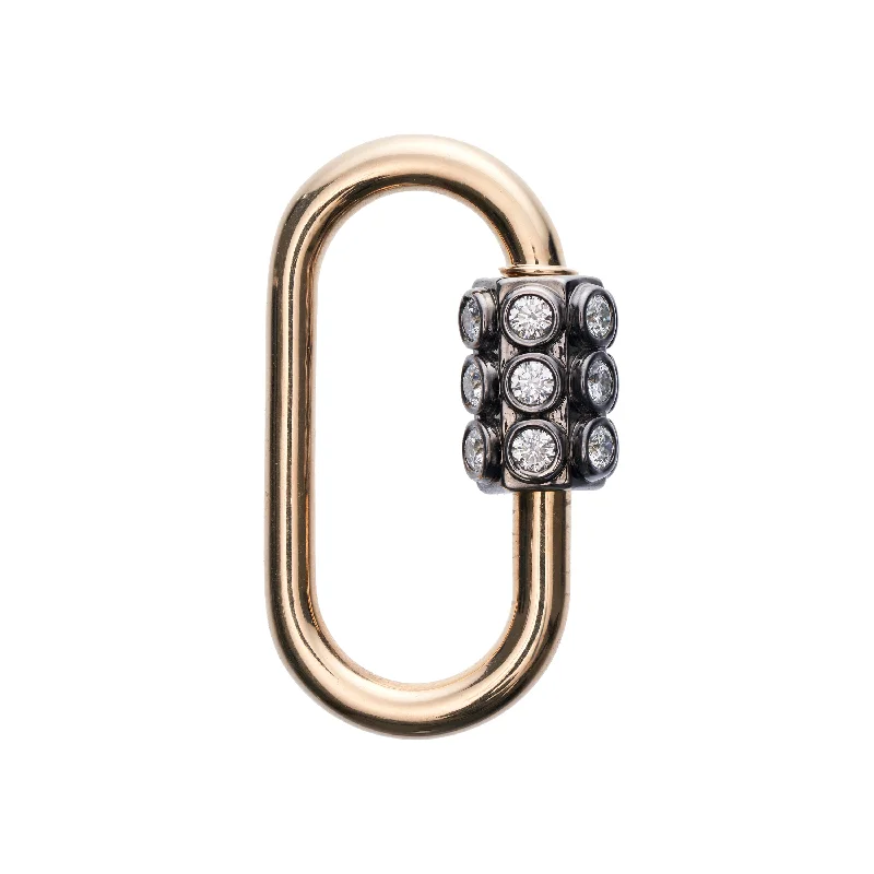 Huge Savings On Timeless Jewelry Collections Marla Aaron Regular 14k Yellow Gold and Three Row Diamond Consuelo Lock Huge Savings On Timeless Jewelry Collections Marla Aaron Regular 14k Yellow Gold and Three Row Diamond Consuelo Lock