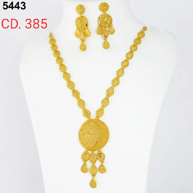 Luxury Jewelry Clearance – Shop Premium Styles Now MR Jewellery Forming Gold Plated Necklace Set