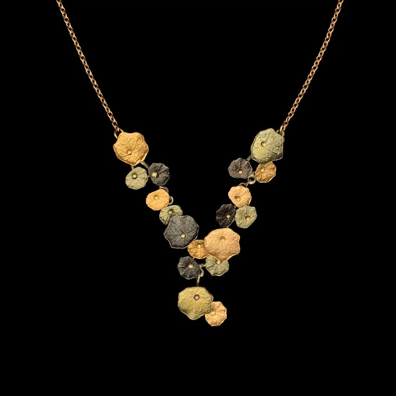 Glamorous Jewelry, Glamorous Deals – Shop Now Nasturtium Necklace - Dainty