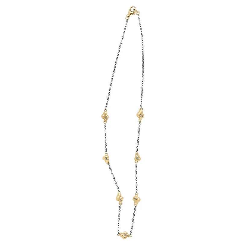Last Chance To Shop High-End Jewelry At Markdown Prices Ore Bronze and Oxidized Sterling Silver Chain Last Chance To Shop High-End Jewelry At Markdown Prices Ore Bronze and Oxidized Sterling Silver Chain