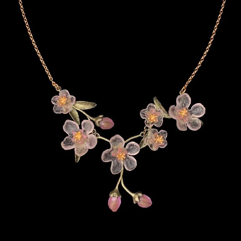 Fashion-Forward Jewelry At Exclusive Discounts Peach Blossom Necklace - Statement