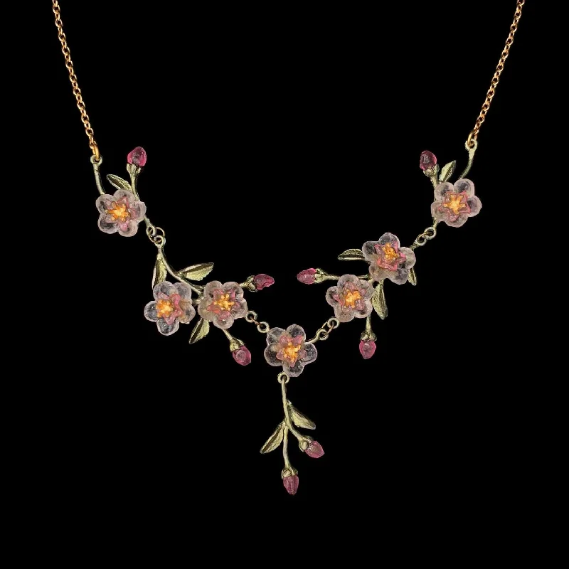 Discover Unique Jewelry With Special Limited-Time Offers Peach Blossom Necklace