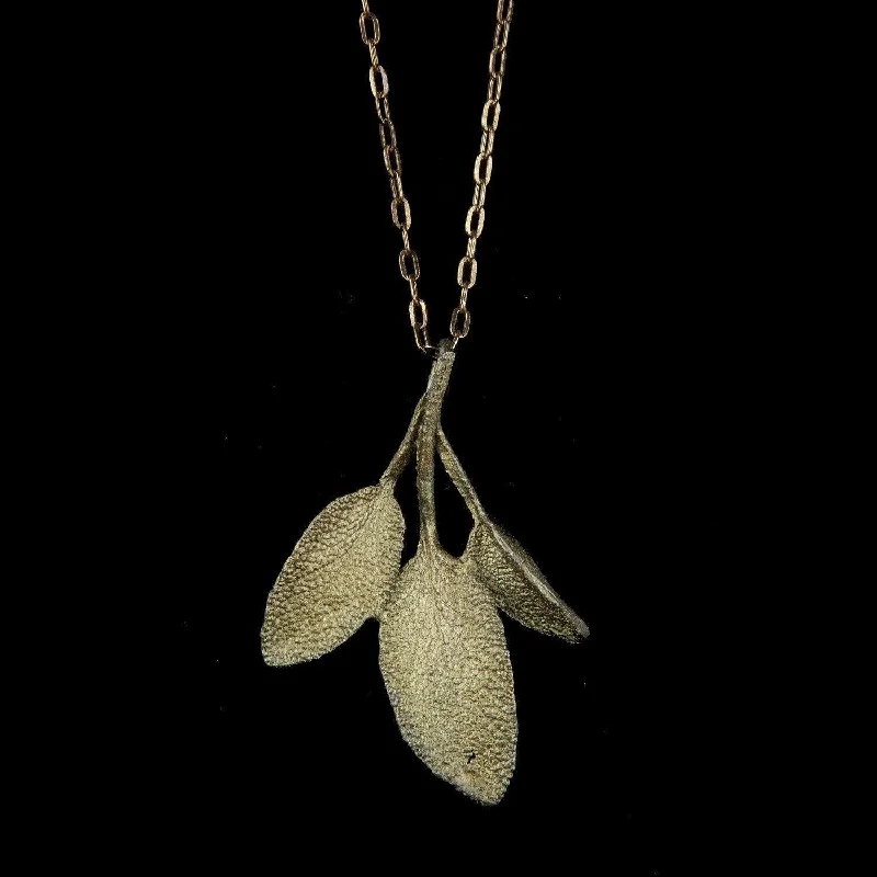 Sparkle For Less – Shop Jewelry Deals Now Petite Herb - Sage Pendant