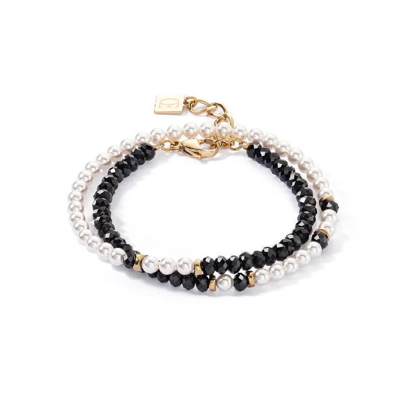 Premium Diamond Jewelry For Unforgettable Moments Princess Pearls Trinity bracelet gold