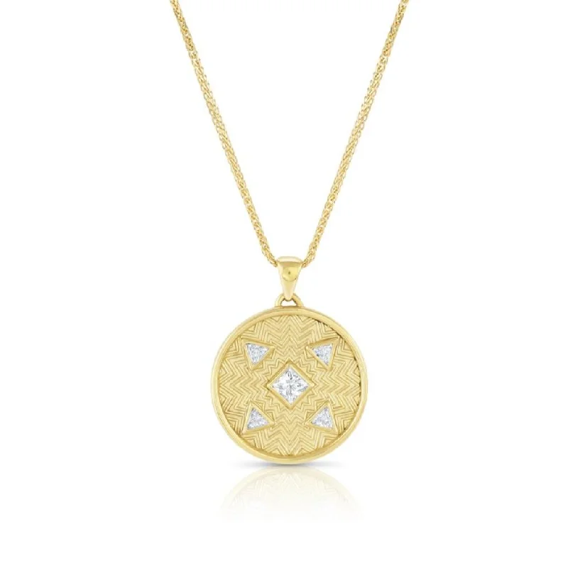 Get Your Favorite Jewelry At The Best Price Pure Energy Medallion - 18k Gold + Diamonds Get Your Favorite Jewelry At The Best Price Pure Energy Medallion - 18k Gold + Diamonds