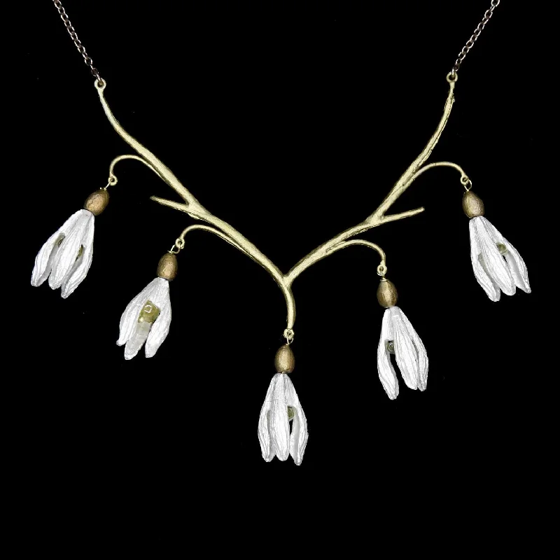 Limited-Stock Jewelry Sale – Once It's Gone, It's Gone Snowdrops Necklace - Statement