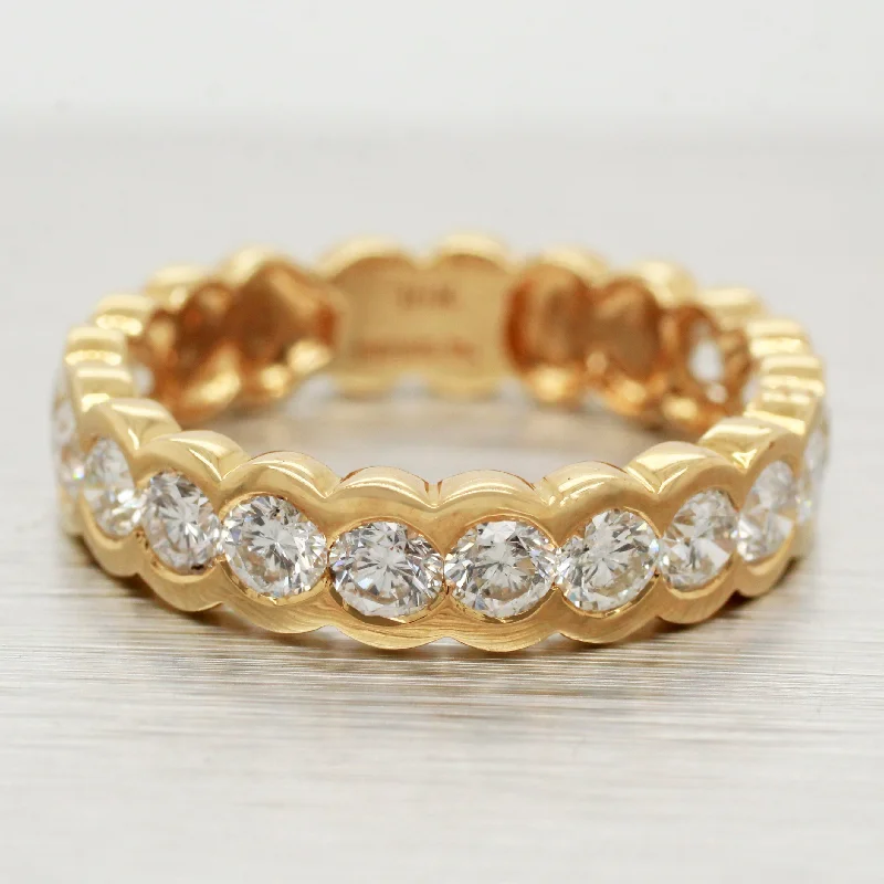 Your Perfect Accessory Now At The Best Price Sonia Bitton 2.10ctw Diamond Bezel-Set Single Row Band Ring | 18k Yellow Gold Your Perfect Accessory Now At The Best Price Sonia Bitton 2.10ctw Diamond Bezel-Set Single Row Band Ring | 18k Yellow Gold