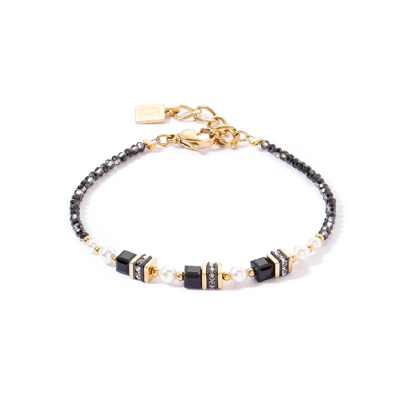 Flash Sale On Exquisite Jewelry – Don't Miss Out Sparkling Princess bracelet gold-black