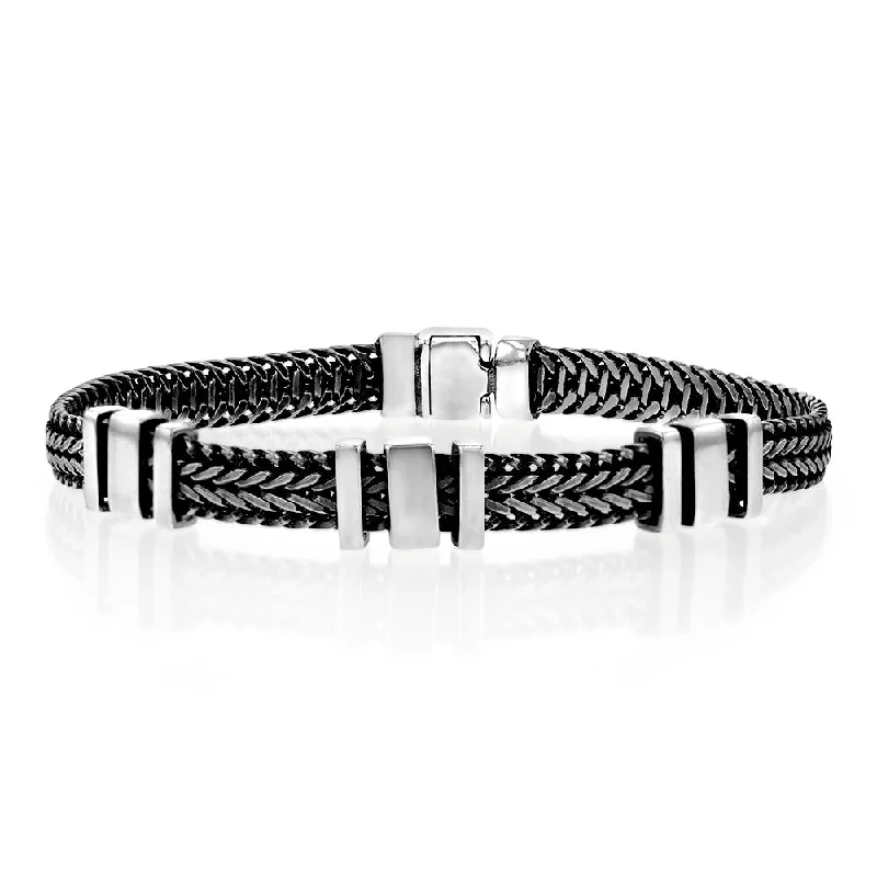 Jewelry Clearance Sale – Final Reductions Sterling Silver Oxidised 20cm Bracelet