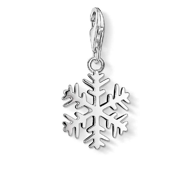 Special Offers On Handcrafted And Designer Jewelry Sterling Silver Thomas Sabo Charm Club Snow Crystal