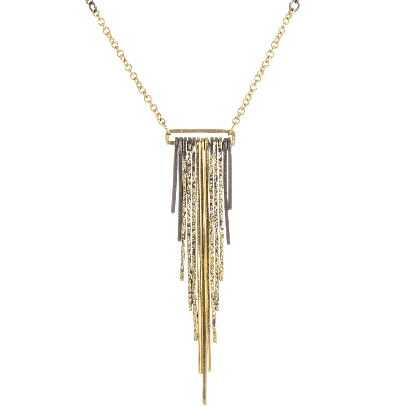 Affordable Elegance – Premium Jewelry At Special Prices The Decidedly Deco Necklace - 22ky, 18ky + Oxidized Silver Affordable Elegance – Premium Jewelry At Special Prices The Decidedly Deco Necklace - 22ky, 18ky + Oxidized Silver