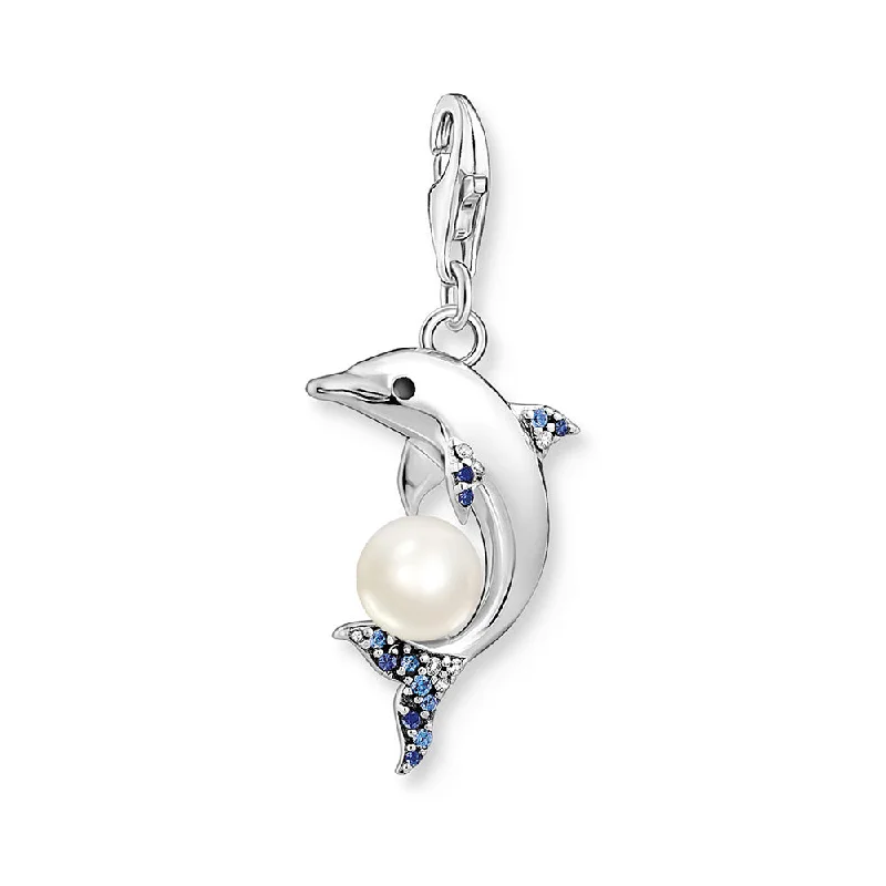 Limited-Time Jewelry Sale – Don't Miss These Deals Thomas Sabo Sterling Silver Pearl Dolphin Charm